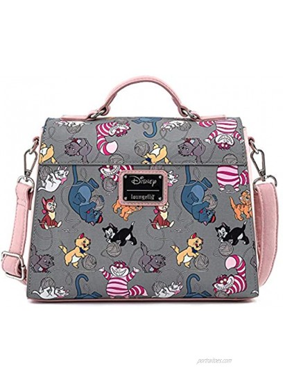 Loungefly Disney Cats Faux Leather Crossbody Bag