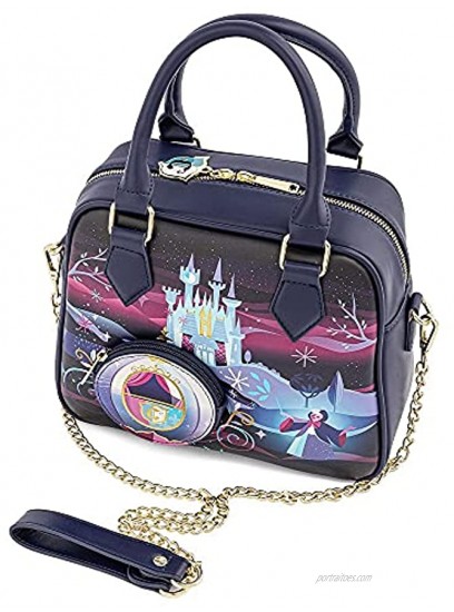 Loungefly Disney Cinderella Castle Series Chain Strap Crossbody Bag