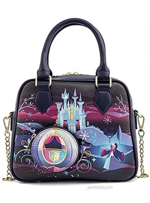 Loungefly Disney Cinderella Castle Series Chain Strap Crossbody Bag