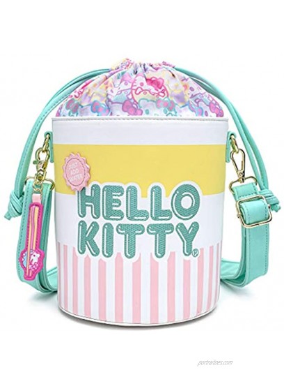 Loungefly x Hello Kitty Cup O' Kitty Crossbody Bucket Bag