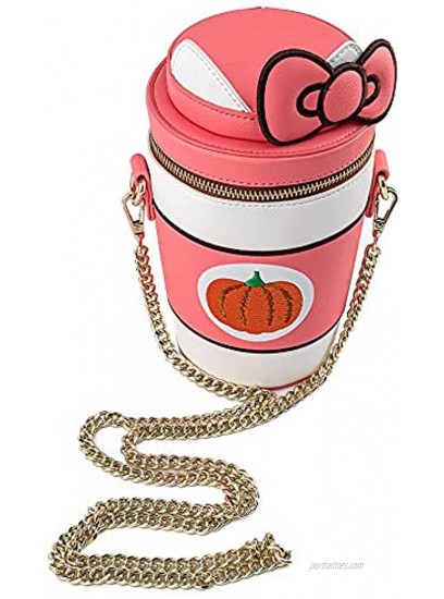 Loungefly X Sanrio Hello Kitty Pumpkin Spice Kitty Cup Crossbody Bag