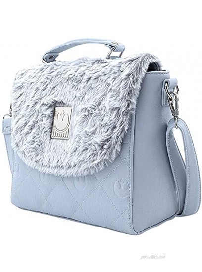 Loungefly x Star Wars The Empire Strikes Back 40th Anniversary Hoth Faux Fur Crossbody Purse