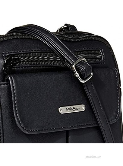 MultiSac Zippy Triple Compartment Crossbody Bag