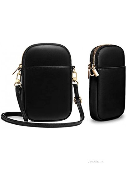 Vorspack Phone Purse Small Crossbody Bag PU Leather Cell Phone Bag Gift for Women