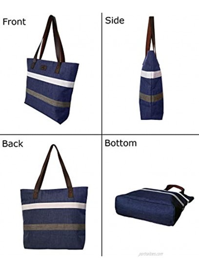 Aleah Wear Shoulder Tote Bag Purse Top Handle Satchel Handbag For Women Work School Travel Business Shopping Casual Upgraded