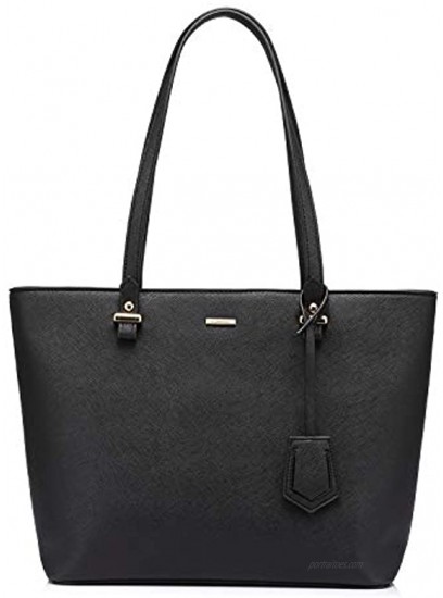 Handbags for Women Large Purses Leather Tote Bag School Shoulder Bag with External Pocket