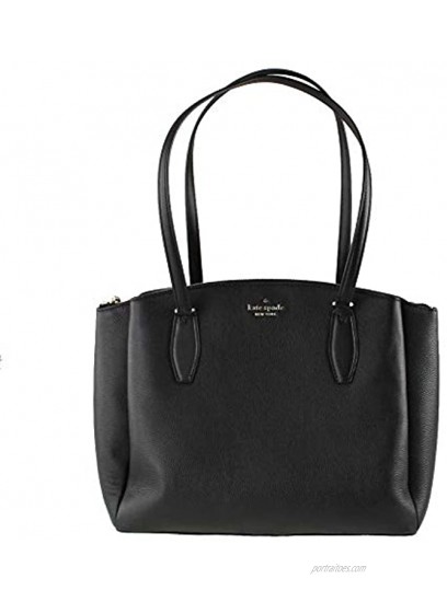 Kate Spade New York MONET LARGE TRIPLE COMPARTMENT TOTE Women's Leather Handbag black