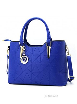 LIZHIGU Womens Leather Shoulder Bag Tote Purse Fashion Top Handle Satchel Handbags