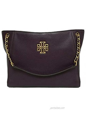 Tory Burch Women's Britten Small Slouchy Tote in Pebbled Leather