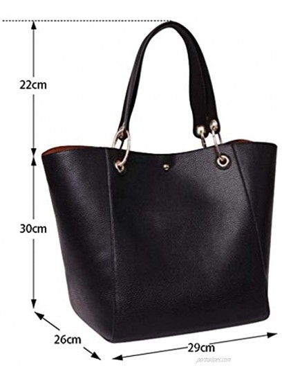Tote Handbags for Women Faux Leather Hobo Bags Large Bucket Travel Purse